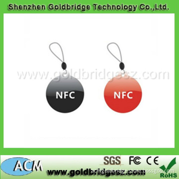 2014 Keychain Epoxy Nfc Tag Printing